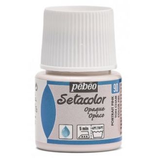 PINTURA OPACA AL AGUA PARA TEJIDOS SETACOLOR COLOR PIEL 45ML PEBEO 295-090
