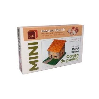 KIT DE CONSTRUCCION DE CERAMICA CASITA DE PUEBLO MINI CUIT 03254 