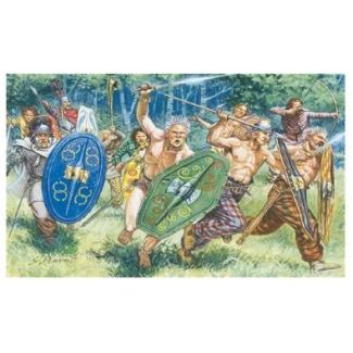 FIGURAS GUERREROS GALOS SIGLOS 1-2 D.C. 1:72 ITALIERI 6022 