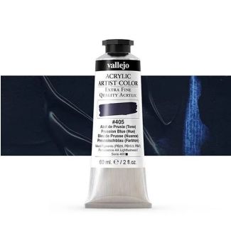 Acrylic Artist Color azul de prusia (tono) número 405 60ml VALLEJO 16405