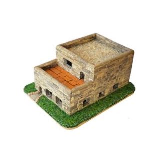 KIT DE CONSTRUCCION DE CERAMICA CASITA MEDITERRANEA MINI CUIT 03251