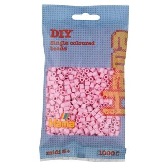207-95 HAMA BEADS MIDI ROSADO PASTEL
