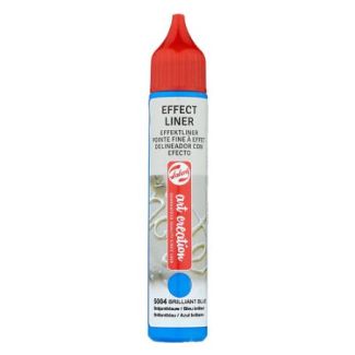 DELINEADOR CON EFECTO COLOR AZUL BRILLANTE 28 ML ART CREATION 5004