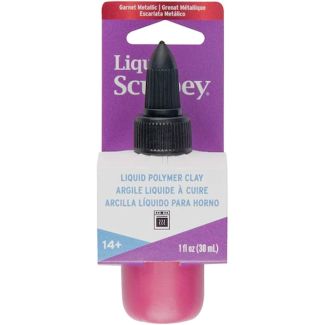 Arcilla polimérica líquida granate metálico de 30ml SCULPEY ALS3509 SCULPEY LIQUIDO ESCARLATA 30ML