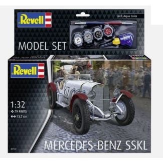 SET COCHE MERCEDEZ BENZ SSKL 1:32 REVELL 47267737 