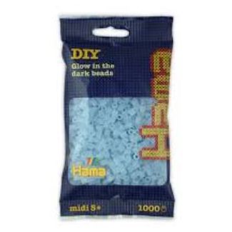207-57 HAMA BEADS MIDI AZL BR. OSCURIDAD