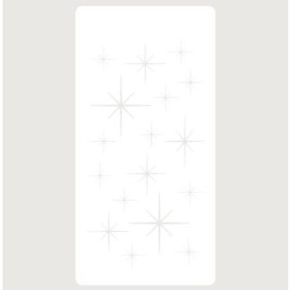 STENCIL DECO SCRAPBOOKING 012 DESTELLOS (S) 0002502 