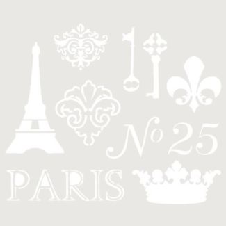 STENCIL DECO COMPOSICION 016 PARIS (S) 0001228 