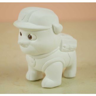 PATRULLA CANINA PERRO RUBBLE PEQUEÑO DE YESO 1723 