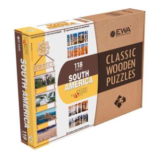 59500145 Puzzle madera Sur América 118 p