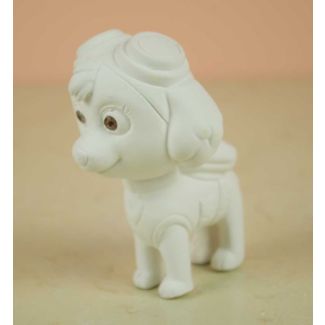 PATRULLA CANINA PERRO SKYE PEQUEÑO DE YESO 1724 