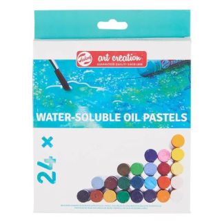 SET DE 24 PASTELES AL OLEO SOLUBLES EN AGUA ART CREATION 9029124M