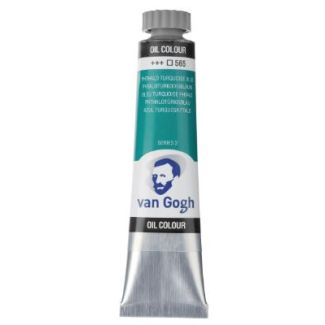 02045653 OLEO VGOGH 20ML AZUL TURQ. FTLO