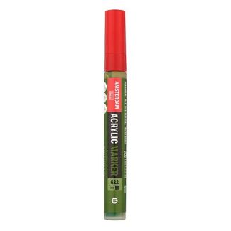 MARKER/ROTULADOR ACRILICO DE 4MM VERDE OLIVA OSCURO AMSTERDAM  17546220