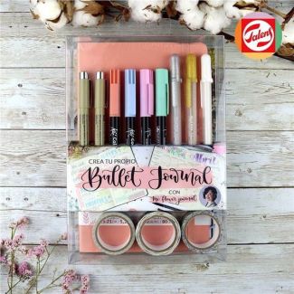 SET BULLET JOURNAL ROSA CORAL TALENS PO20002