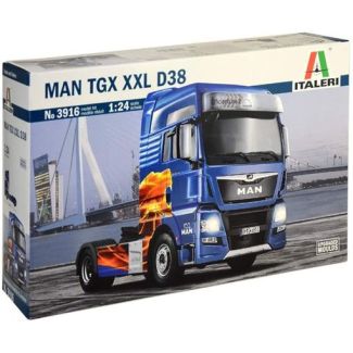 ITALERI MAN TGX XXL D38 1:24 – MAQUETA DE CAMIÓN PARA MONTAR | 3916