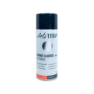 BARNIZ SATINADO EN SPRAY 400ML TITAN ARTS S91002040