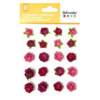 20 MINI ROSAS DE PAPEL ARTEMIO 11060423