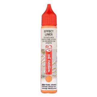 DELINEADOR CON EFECTO COLOR NARANJA PERLADO 28 ML ART CREATION 8504