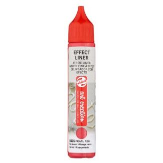 DELINEADOR CON EFECTO COLOR ROJO PERLADO 28 ML ART CREATION 8505