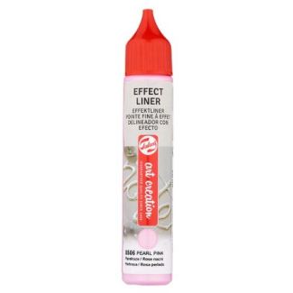 DELINEADOR CON EFECTO COLOR ROSA PERLADO 28 ML ART CREATION 8506
