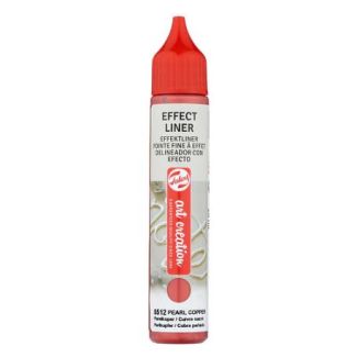 DELINEADOR CON EFECTO COLOR COBRE PERLADO 28 ML ART CREATION 8512