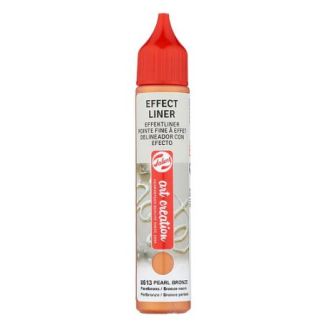 DELINEADOR CON EFECTO COLOR BRONCE PERLADO 28 ML ART CREATION 8513