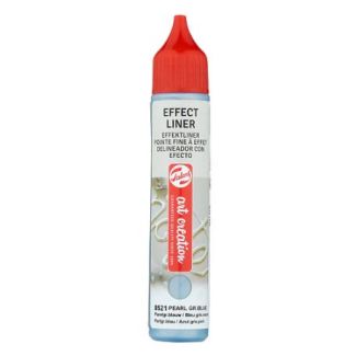 DELINEADOR CON EFECTO COLOR AZUL GRISACEO PERLADO 28 ML ART CREATION 8521