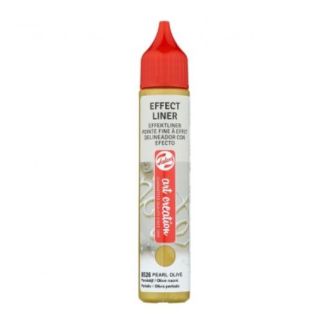 DELINEADOR CON EFECTO COLOR OLIVA PERLADO 28 ML ART CREATION 8526