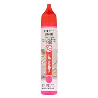 DELINEADOR CON EFECTO COLOR ROSA NEON 28 ML ART CREATION 8703