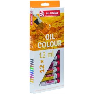 SET OLEO 12 TUBOS X 12ML ART CREATION 9020112M 