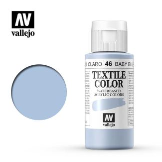 Textil color azul claro/baby blue de 60ml VALLEJO 40046