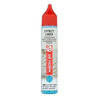 DELINEADOR CON EFECTO COLOR VERDE BRILLO 28 ML ART CREATION 8906