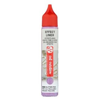 DELINEADOR CON EFECTO COLOR ROSA BRILLO 28 ML ART CREATION 8909