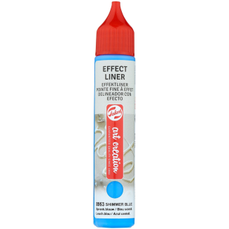 DELINEADOR CON EFECTO COLOR AZUL CENTELLEANTE 28 ML 8953