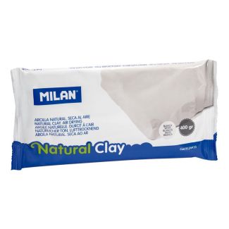 ARCILLA NATURAL DE SECADO AL AIRE BLANCA 400GR MILAN 9124410