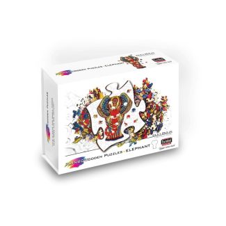 473611 PUZZLE ARCOIRIS MADERA ELEFANTE