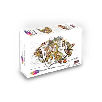 473625 PUZZLE ARCOIRIS MADERA DRAGON