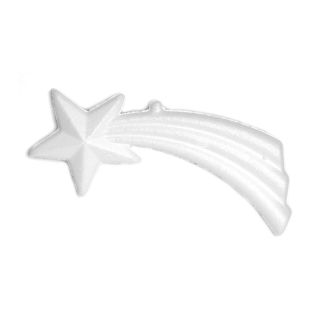 COLGANTE ESTRELLA DE NAVIDAD DE POREXPAN 13X7CM INNSPIRO A3517 