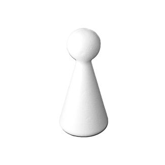 PEON DE POREXPAN DE 15CM INNSPIRO 3646