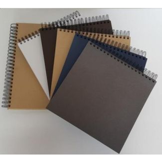 ALBUM-BLOC VIDIA MARRON DE 31X31CM 300GR MICHEL 1805