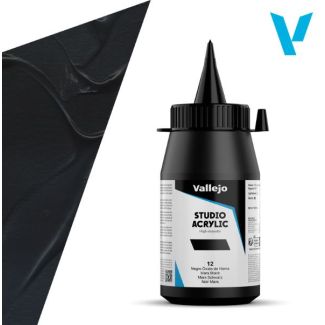 NEGRO ÓXIDO DE HIERRO 500ML ACSTUD 23012