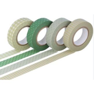 CL45027-02 Set 4 verde diseños 15mmX15m