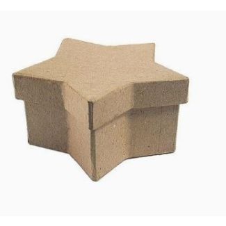 Caja estrella maché Inspiro PM1054G 