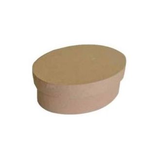 Caja ovalada maché Inspiro  PM1054D 