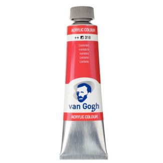 ACRÍLICO VANGOGH 40ml CARMÍN  22053180 