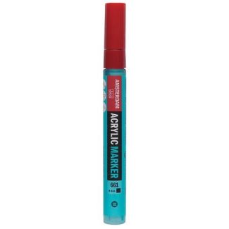 MARKER/ROTULADOR ACRILICO DE 4MM VERDE TURQUESA AMSTERDAM 17546610
