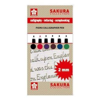 PACK CALIGRAFÍA PIGMA COLOR 2mm  PO06005 