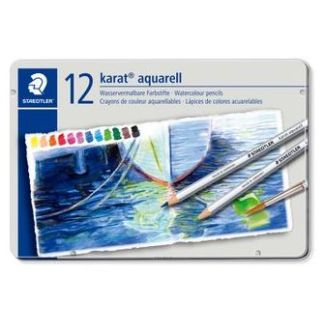 ESTUCHE METÁLICO 12 LÁPICES DE COLOR ACUARELABLE 125 M12