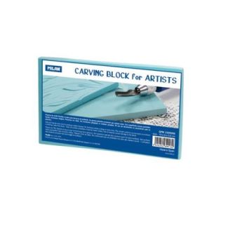 PLANCHA DE GRABADO CARVING BLOCK FOR ARTISTS MEDIANA 15X9x0,6CM MILAN  GPM1509006 